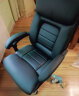 博泰电脑椅子 办公椅 家用转椅 人体工学椅老板椅 时尚黑色皮椅90299H 实拍图