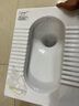 九牧（JOMOO）蹲便器套装双档冲水箱卫生间防臭蹲坑蹲厕自洁釉面蹲便器 【蹲便器水箱套装】14095+95027 实拍图