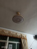 唯色 风扇灯隐形吊扇灯家用餐厅客厅卧室餐桌带电扇一体吊灯现代简约 48寸强风扇叶-白色 变频遥控 实拍图