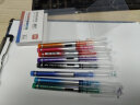 得力(deli)彩色直液笔套装 多色彩色中性笔 0.5mm全针管学生签字笔中性笔 水笔走珠笔 笔记宝藏 8支/盒S855 实拍图