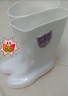 回力女士高筒雨鞋雨靴胶鞋防水鞋耐油食品靴厨房鞋HXL62-B 白色 39  实拍图