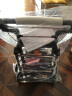 日本TacaoF/特高步老年人买菜购物车助步车助行器手推车 CPS02A 可推可坐铝合金轻便可折叠 T-CPS02A酒红(加大加宽3.2kg) 实拍图