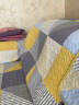 菲·诗·卡（FISKAS） 四季通用沙发垫北欧简约天然全棉套罩巾布艺套装通用组合坐垫子 染卡 90*240cm 实拍图