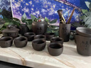 毓器高档宜兴紫砂茶具套装整套办公室泡茶壶套装礼盒高端可定制伴手礼 舍得丨龙壶+茶洗+福茶道 18头 实拍图