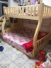 子薇上下床实木儿童床铺成人高低子母床双层床学生卧室储物双人床实木 梯柜款 上铺宽1.3米下铺宽1.5米 实拍图