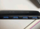 飞利浦（PHILIPS）Type-C分线器3.0 USB-C扩展坞4口集线器HUB拓展坞转接头适用苹果笔记本iPad平板电脑转换器延长 晒单实拍图