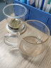 忆壶茶（YIHUTEA） 茶具茶杯玻璃杯 办公室水杯子男女带盖过滤喝茶杯茶水分离杯带把手泡绿茶红茶杯 茗悦杯 400ml 实拍图