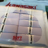 川崎（KAWASAKI）羽毛球手胶软弹粘性减震防滑吸汗带超软001浅紫（10条装） 晒单实拍图