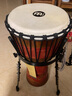 MEINL非洲鼓麦尔手鼓整木掏空印尼进口HDJ系列儿童成人羊皮打击乐 12英寸HDJ12红魔焰【经典款】 实拍图