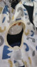 爱贝迪拉（AIBEDILA） 婴儿口水巾4条纯棉印花围嘴宝宝360°旋转饭兜3层新生儿防水围兜 晒单实拍图