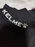卡尔美（KELME）运动弹力紧身衣男加绒加厚保暖高领健身服足球打底衫男童 黑色 3XL/190 实拍图