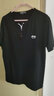 JEEP SPIRIT吉普T恤男夏季短袖男士V领纯色上衣透气短袖T恤男款 黑色 3XL  实拍图