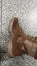 际华三五三五2021新式棕色作战靴超轻高帮战靴男侧拉链真皮耐磨沙漠靴登山鞋 棕色作战靴（原版） 43 /265（两双鞋垫） 晒单实拍图