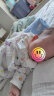 aqpa[2件装]爱帕婴儿连体衣夏季新生宝宝绑带哈衣睡衣 雨过天晴 66cm  晒单实拍图