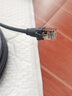 秋叶原（CHOSEAL）六类千兆网线 Cat6六类屏蔽8芯双绞线 工程家用电脑监控跳线成品网线 灰色 15米 CT600A 实拍图