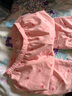 Hello Kitty玉桂狗女童家居服秋冬2025新款洋气亲子睡衣套装长袖秋衣秋裤童装 小图案-粉色513204 140 实拍图
