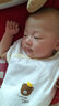 翘脚鸭 婴儿衣服夏季薄款新生儿包屁衣短袖哈衣爬服满月宝宝内衣纯棉 黄小熊【短袖 | 夏季款】 59cm 【建议体重9-12斤】 实拍图