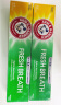 艾禾美（ARM&HAMMER）美国进口小苏打牙膏 焕白清新保护牙龈清新口气新老款随机发货 焕白清新170g*3支有效期26年4月 实拍图