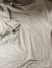 阿迪达斯弹力修身棉质速干T恤打底衫 男女同款  2件装 黑/灰色 L  晒单实拍图