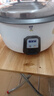 半球商用电饭锅大容量电饭煲食堂用超特大号带蒸笼不粘锅饭店酒店多功能全自动老式大型家用20-30以上 28L不粘胆（35-45人）带笼 实拍图