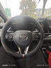WRC汽车方向盘套四季通用皮拼翻毛皮适用奥迪宝马大众丰田带回位环标 O型皮拼翻毛皮黑灰色 实拍图