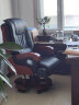 纽麦 老板椅 真皮电脑椅 按摩可躺皮质办公座椅子家用书房 总裁大班椅 10轮【PU+按摩】（颜色备注） 实拍图