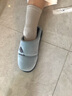 惠夫人棉拖鞋冬季半包跟室内居家居情侣防滑毛毛冬天拖鞋男士 秋风拖 宝蓝 40-41码(适合39-40码穿) 实拍图