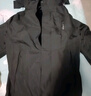 罗蒙（ROMON）三合一冲锋衣男夹克连帽外套女情侣装户外登山服H1818黑色5XL 实拍图