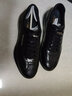 金利来男鞋休闲鞋秋冬新款商务真皮轻便百搭运动潮流商务皮鞋透气男士鞋 黑色 40 实拍图