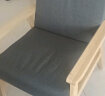 裕邻沙发客厅小户型沙发实木沙发沙发椅YL301深灰色（无抱枕） 单人沙发 实拍图