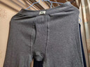 七匹狼纯棉秋裤男抗菌打底裤100%全棉裤薄衬裤秋冬保暖裤透气长裤加大码 2条装单裤(深灰+藏青)纯棉抗菌 2XL (适合175-180/145-165斤) 实拍图