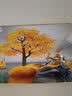 瑞尚电表箱装饰画免打孔轻奢挂画遮挡箱电闸箱多媒体盒配电箱客厅壁画 金鹿送福A 70*50可覆盖（横60竖40）晶钻面 实拍图