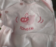 童泰四季0-3月男女婴儿衣服半背衣上衣2件装 TS31J228 粉色 52 晒单实拍图