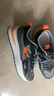 回力男鞋休闲运动鞋2025秋冬季新款男士潮流百搭阿甘鞋子 灰/黑/桔 41 实拍图