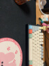 CHERRY樱桃（CHERRY）鼠标垫大中小号桌面垫游戏电竞办公橡胶防滑锁边鼠标垫子电脑桌垫 粗面 900*350*4mm  大桌垫 实拍图