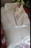 无印良品 MUJI 男女通用 不易沾水 立领大衣 无性别 男款女款 BDE16C1A 浅米色 XXS-XS 实拍图