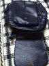 袋鼠魔方品牌包包女包双肩包2024新款时尚百搭妈咪休闲背包大容量旅游包 蓝色 实拍图