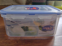 乐扣乐扣（LOCK&LOCK）冰箱收纳盒泡菜保鲜盒整理微波炉上班族饭盒塑料便当盒食品密封盒 长方形【600ml】 实拍图