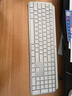 罗技（Logitech）无线键盘MX Keys S蓝牙键盘Keys升级版高端办公键盘无线键鼠套装全尺寸家用充电背光自定义108键 Keys S+Anywhere3s【白色高端套装】 实拍图