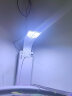 俪鱼鱼缸迷你超薄LED水草照明夹灯 24颗灯珠 蓝白光 10W节能线长120cm 白色夹灯（10W，24灯珠） 实拍图