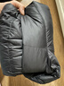恒源祥品牌轻薄羽绒服男士2024年秋冬季新款纯色超轻便立领短款保暖外套 YR8008款黑色 L 175建议120-135斤) 实拍图