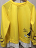 玖卡依卫衣女中长款假两件2025春秋装新款韩版宽松薄款长袖上衣外套潮 黄色女孩 3XL 建议145-165斤 实拍图