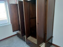 简美丽家 美式衣柜板式实木两门松木卧室组装大衣柜组合木质收纳柜 90CM+隔板（JM201-2） 晒单实拍图