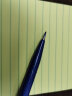 派通（Pentel）彩色软毛笔秀丽笔 弹性笔尖水性笔Touch手帐书信贺卡用 SES15C蓝色 5支装 实拍图