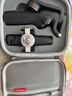 大疆（DJI）OM 6 手机云台稳定器 Osmo Mobile 6 手持 vlog 拍摄增稳防抖自拍杆跟拍神器 暗岩灰【含收纳包+1拖1麦克风（苹果口）+配件礼包 标配（不含随心换） 实拍图