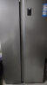 海尔（Haier）535升星辉对开门双开门电冰箱家用一级能效变频节能无霜净味超薄嵌入式大容量BCD-535WGHSSEDS9 实拍图