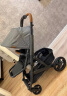 UPPAbaby CRUZ V2高景观婴儿推车双向 可坐可躺 易折叠 宝宝手推车 深灰-GREYSON【含睡篮】 实拍图