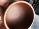 汉唐宜兴紫砂茶杯手工茶水杯原矿功夫茶具单杯主人杯茶盏泡茶杯子 紫泥 手工紫砂杯 90ml 实拍图