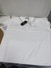 雅鹿【抗皱免烫】短袖t恤男士polo翻领冰丝体恤衫保罗衫速干高弹力 实拍图