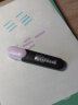 施耐德（Schneider）荧光笔 大容量彩色重点标记笔 彩色记号笔 德国进口学生办公用 薰衣草紫 实拍图